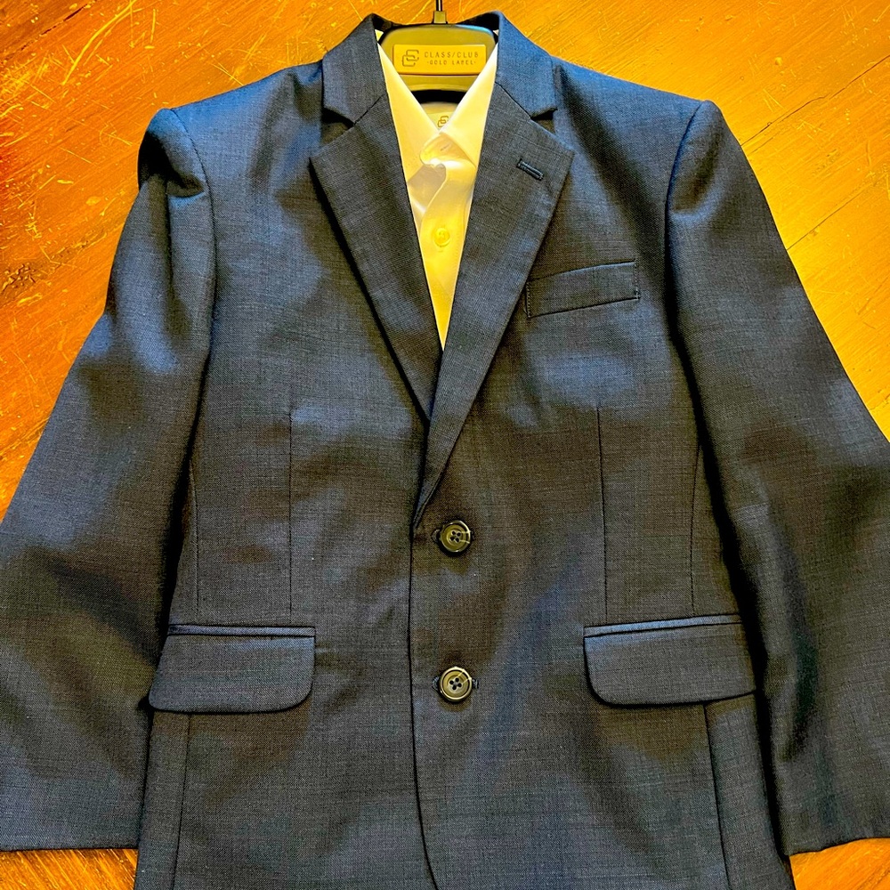 Boys (suit) Class Club Dress Jacket with Dress Shirt & Slacks
